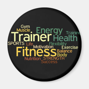 Íman Instrutor ou ímã pessoal do fitness center