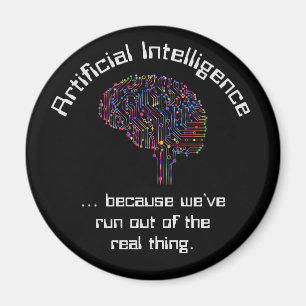 Íman Inteligência artificial versus coisa real