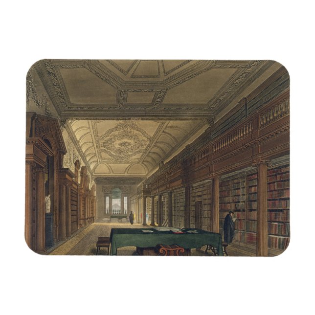 Íman Interior da Biblioteca da Igreja Cristo, ilustra (Horizontal)