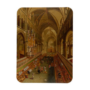 Íman Interior da catedral de Canterbury, c.1675-1700