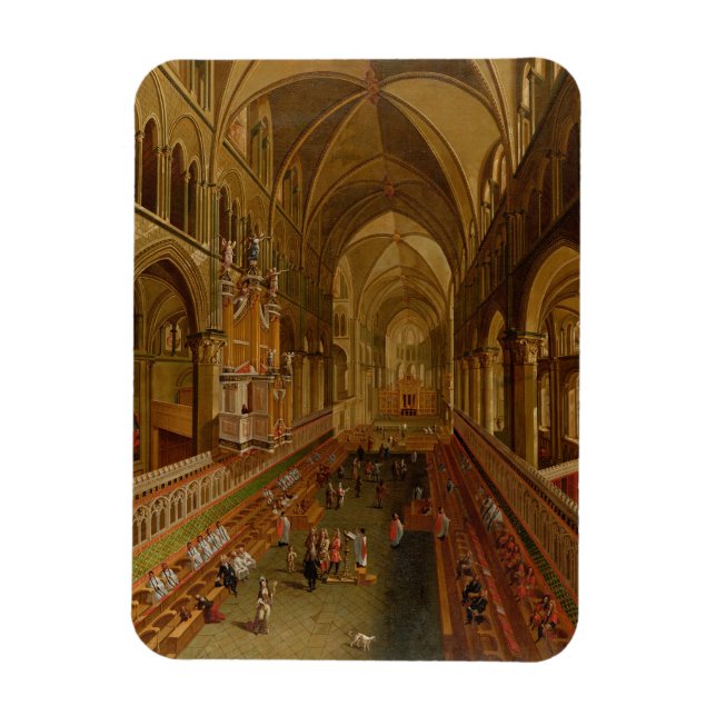Íman Interior da Catedral de Canterbury, c.1675-1700 (p (Vertical)