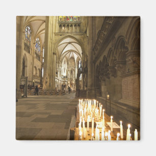 Íman Interior da Catedral de São Pedro em Regensburg