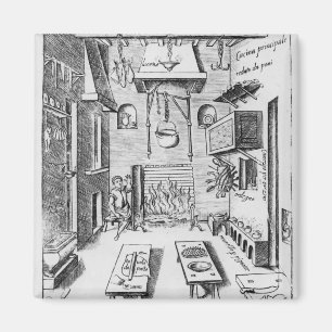 Íman Interior da cozinha