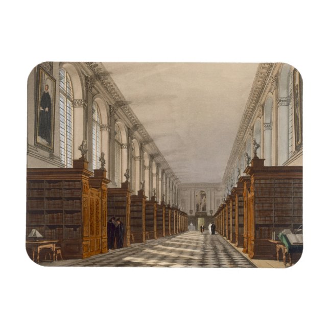Íman Interior da Trinity College Library, Cambridge, fr (Horizontal)