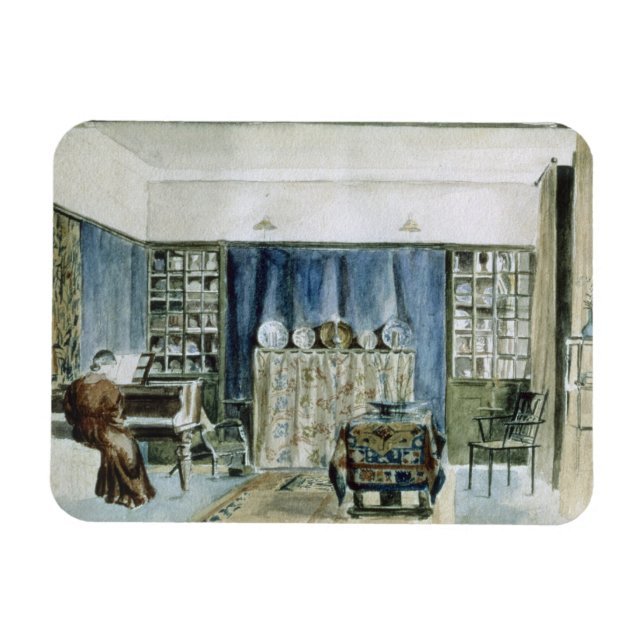 Íman Interior do Kelmscott Manor (c/c no papel) (Horizontal)