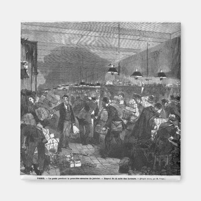 Íman Interior do posto de Paris (Frente)