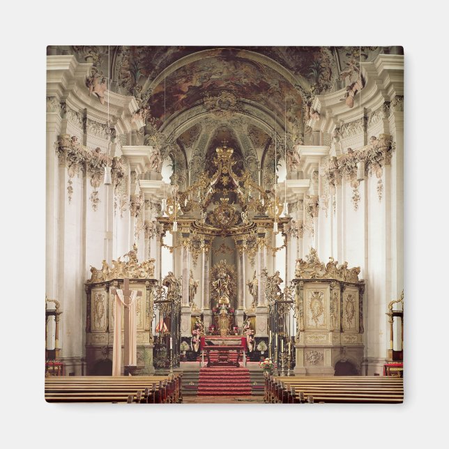 Íman Interior, projetado por Balthasar Neumann 1734-54 (Frente)