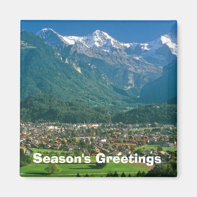Íman Interlaken e Jungfrau (Frente)