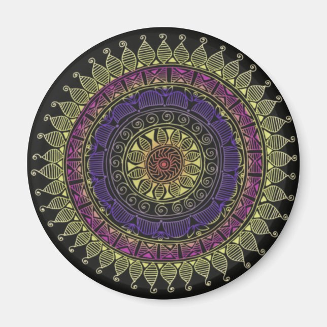 Íman Intermitência de cor (Frente)