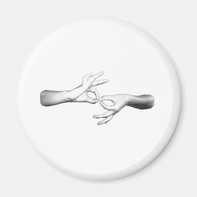 Íman Intérprete ASL (Frente)