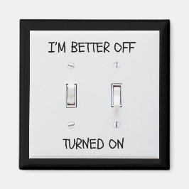 Íman Interruptor De Luz Engraçado Ligado Ao Magnet