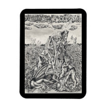 Intimidação, desenho de tinta flexível