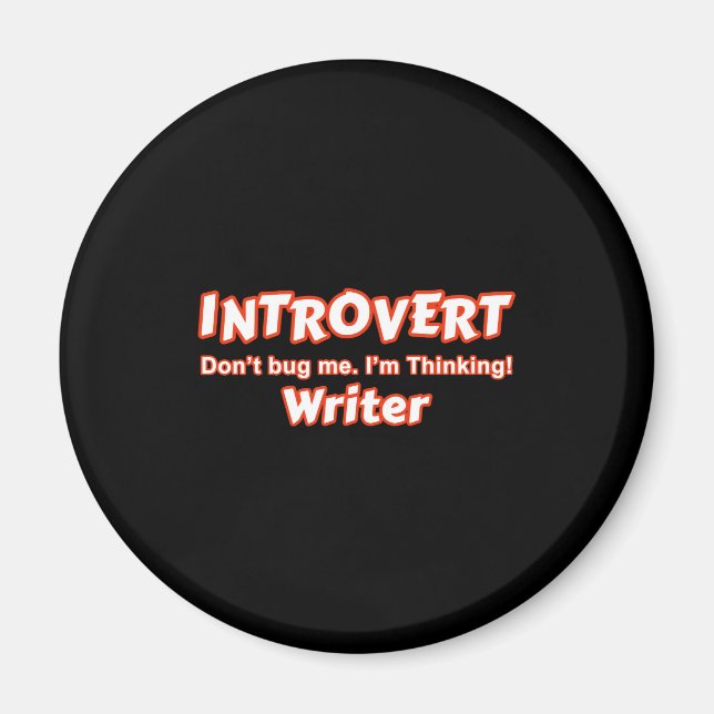 Íman Introduvert Writer (Frente)