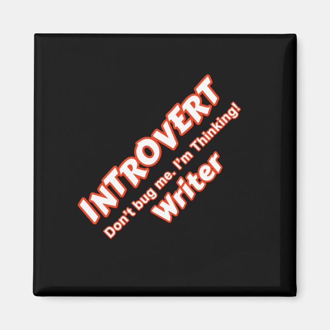 Íman Introduvert Writer (Frente)