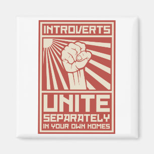 Íman Introverts unem-se separada em suas próprias casa