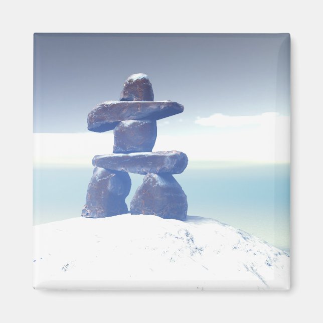 Íman Inukshuk Magnet (Frente)