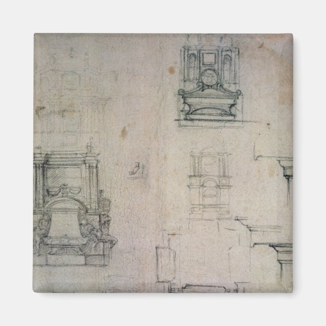 Íman Inv. 6-25-545. R. Designs para tumbas (Frente)