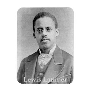 Íman Inventor Lewis Latimer do afro-americano