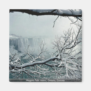 Íman Inverno de Niagara Falls, Ontário, Canadá
