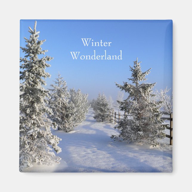 Íman Inverno Wonderland (Frente)