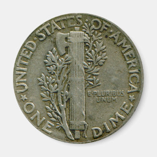 Íman inverso Mercúrio 1943 EUA