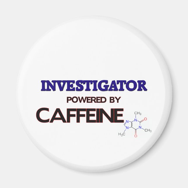 Íman Investigador com cafeína (Frente)