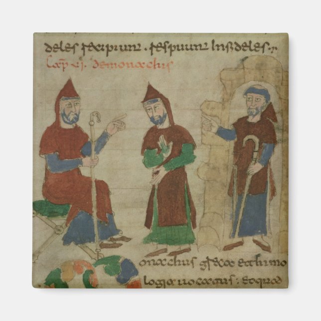 Íman Investigar Benedictine Monk, de De (Frente)