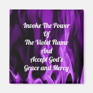 Íman Invocar A Chama Violeta