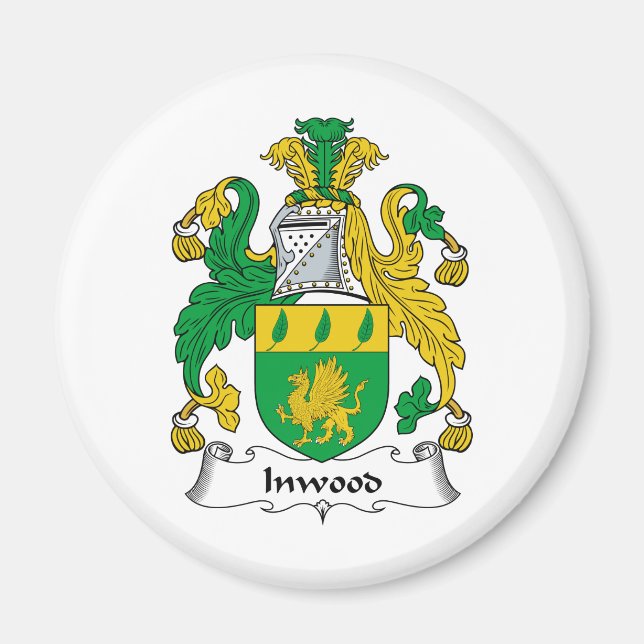 Íman Inwood Family Crest (Frente)