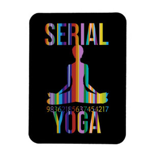 Íman ioga serial - imã