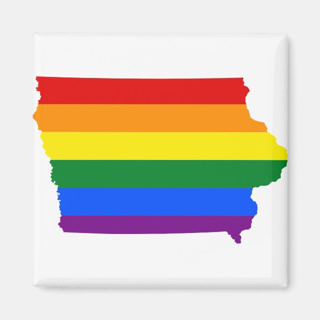 Íman Iowa Pride (Frente)