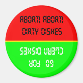 Íman Ir Para O Magnet Da Lava De Dissipador Vermelho/Ve