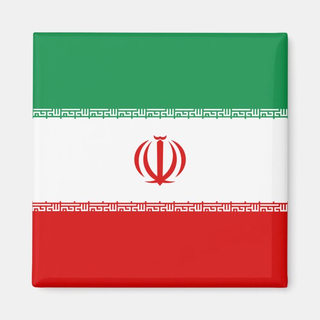 Íman Irã Flag Magnet (Frente)