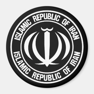 Íman Iran Round Emblem