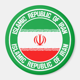 Íman Iran Round Emblem