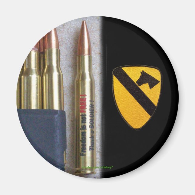 Íman iraq 1rua de cavalaria vietnam air cav patch Magne (Frente)