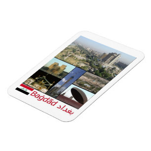 Íman Iraque - Mosaico de Bagdade - Magnet