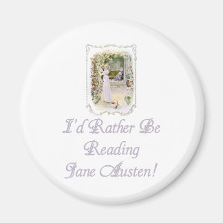 Íman IRBR Jane Austen! Magnets, 2 formas, 4 tamanhos