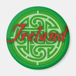 Íman Ireland com círculo celta