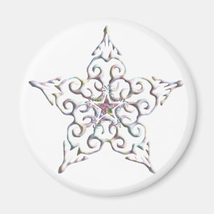 Íman Iridescent Star Magnet