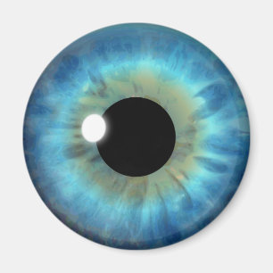 Íman Íris Ocular Azul Eyeball Legal Magnto redondo pers