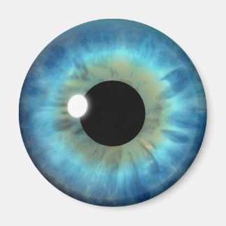 Íman Íris Ocular Azul Eyeball Legal Magnto redondo pers