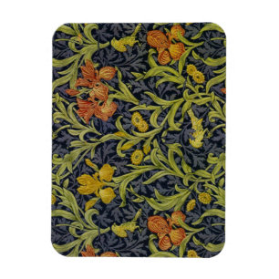 Íman Iris Pattern (por William Morris)