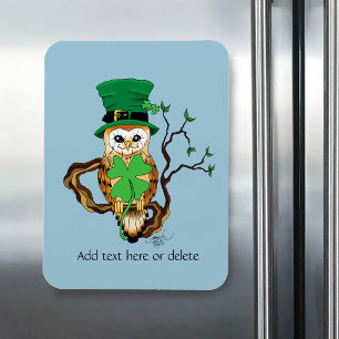 Íman Irish Clover Owl Green