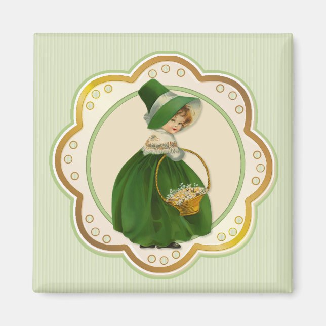 Íman Irish Colleen e Basket (Frente)