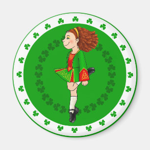 Íman Irish Dancing Girl Magnet