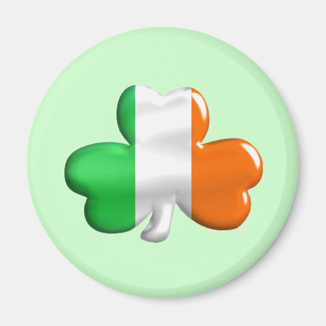 Íman Irish Flag Clover (Frente)