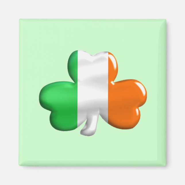 Íman Irish Flag Clover (Frente)