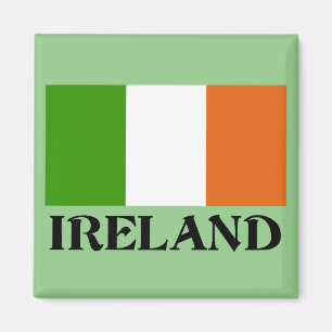 Íman Irish Flag, rotulado,
