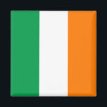 Íman Irish (Irish) Flag<br><div class="desc">Produtos de Sinalizador Mundial Personalizáveis - Sinta-se livre para adicionar seu próprio texto.</div>